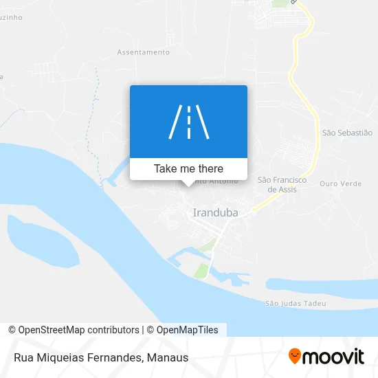 Rua Miqueias Fernandes map