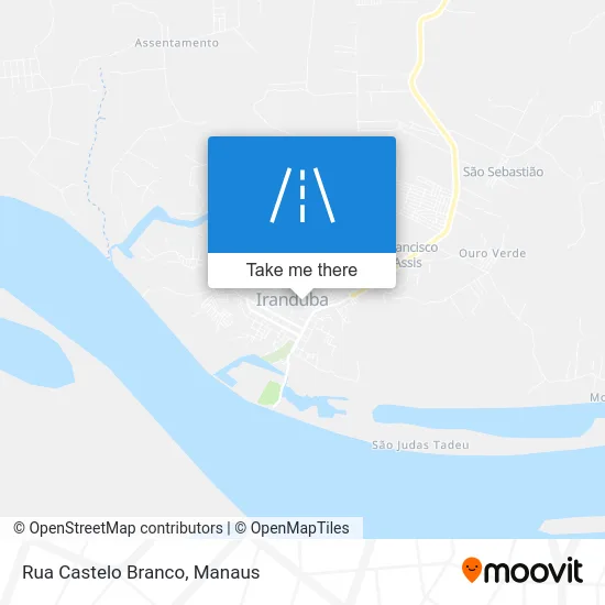 Rua Castelo Branco map