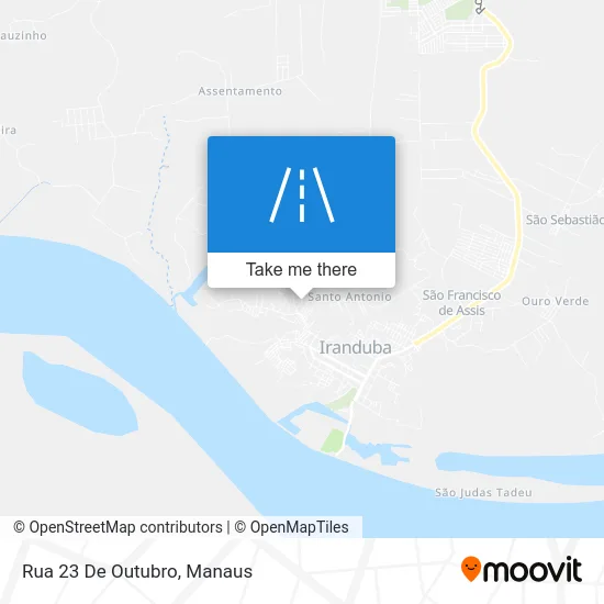 Rua 23 De Outubro map