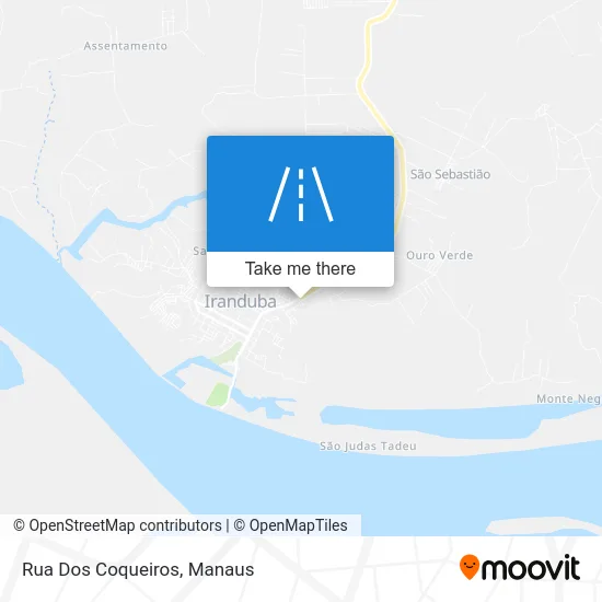 Rua Dos Coqueiros map