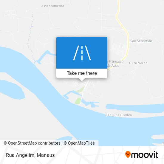 Rua Angelim map