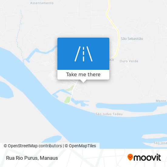 Rua Rio Purus map