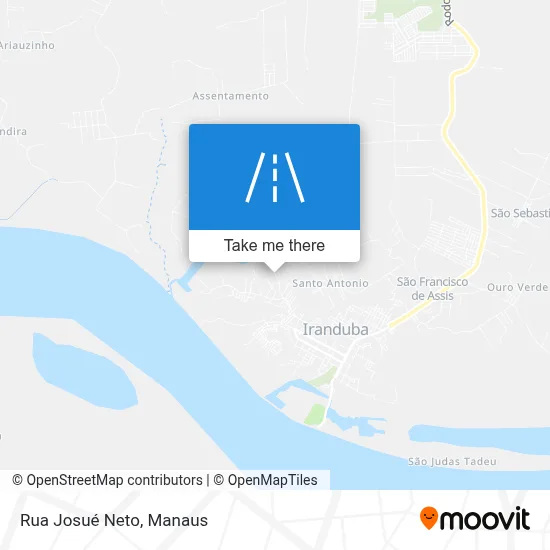 Rua Josué Neto map