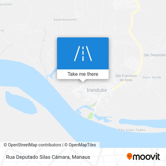 Rua Deputado Silas Câmara map