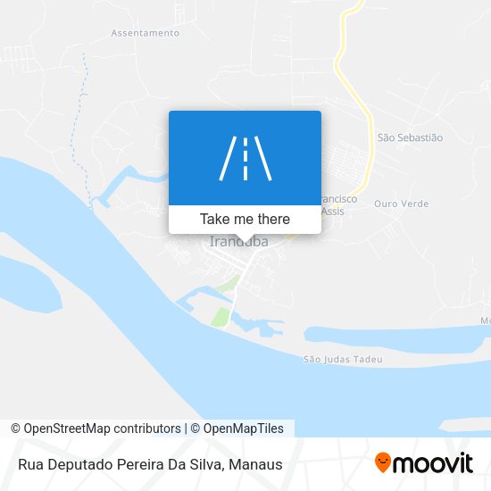 Rua Deputado Pereira Da Silva map