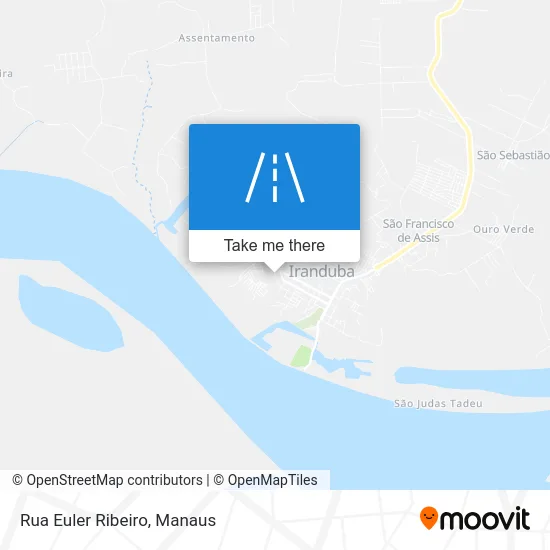 Rua Euler Ribeiro map