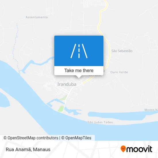 Rua Anamã map