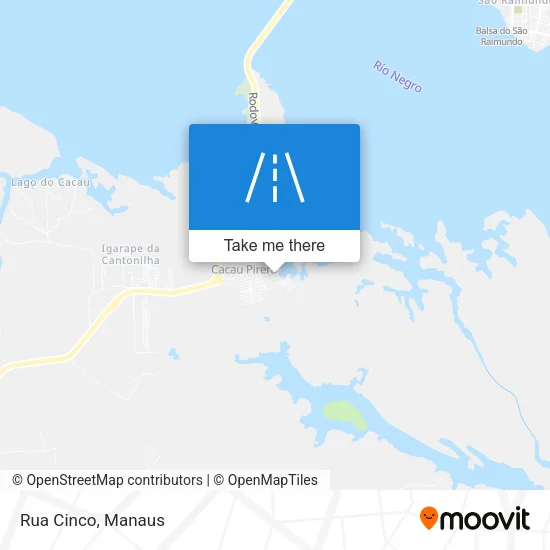 Rua Cinco map