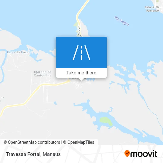 Travessa Fortal map
