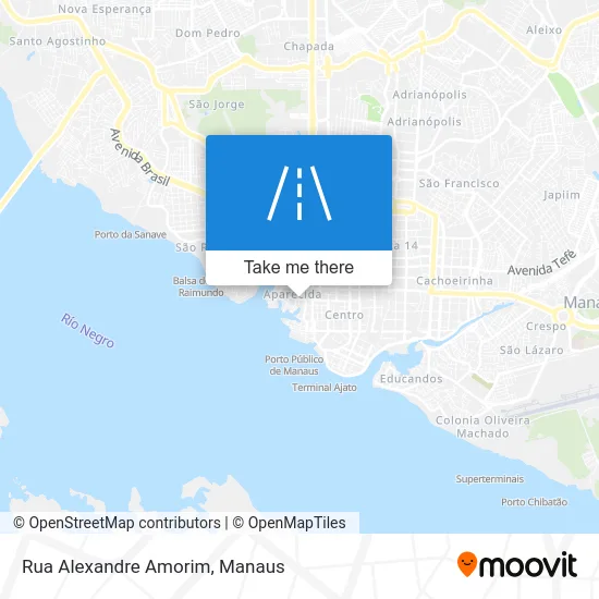 Rua Alexandre Amorim map