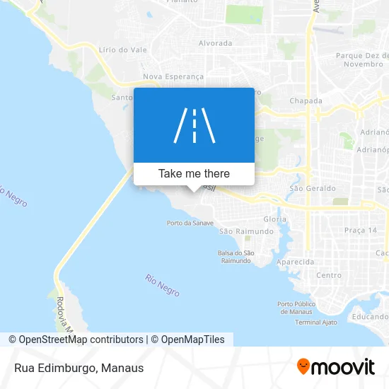 Rua Edimburgo map