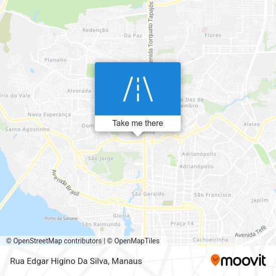 Rua Edgar Higino Da Silva map