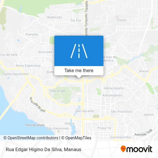 Rua Edgar Higino Da Silva map