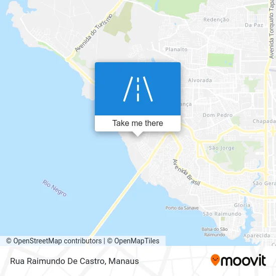 Rua Raimundo De Castro map