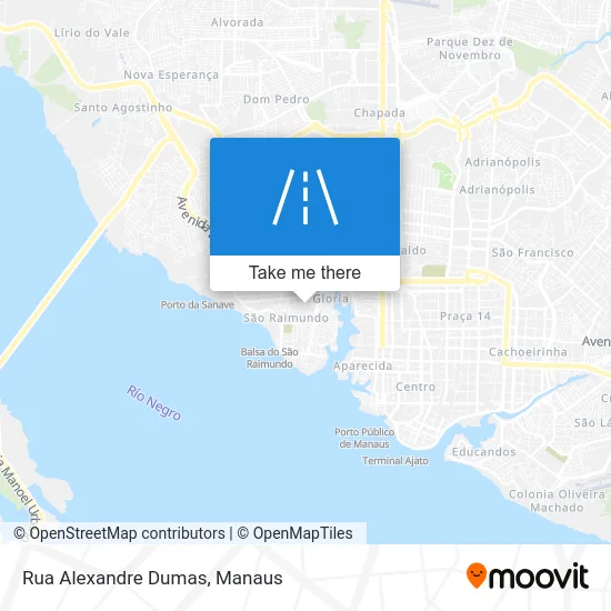 Rua Alexandre Dumas map