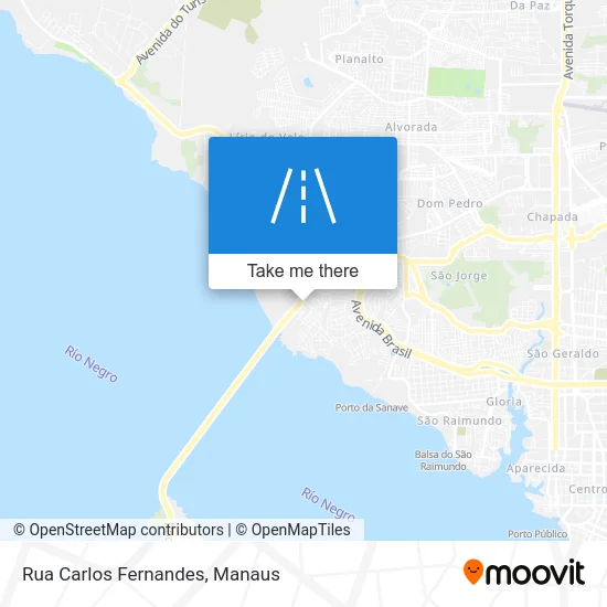 Rua Carlos Fernandes map