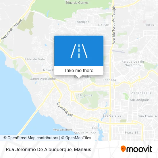 Rua Jeronimo De Albuquerque map