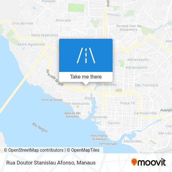 Rua Doutor Stanislau Afonso map