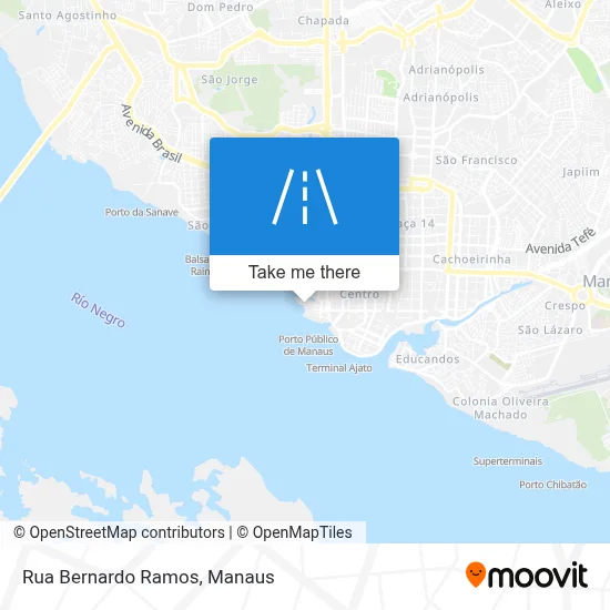 Rua Bernardo Ramos map