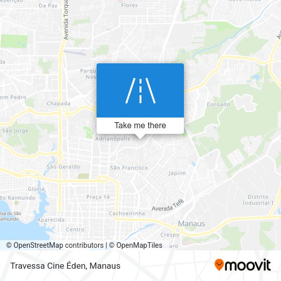 Travessa Cine Éden map