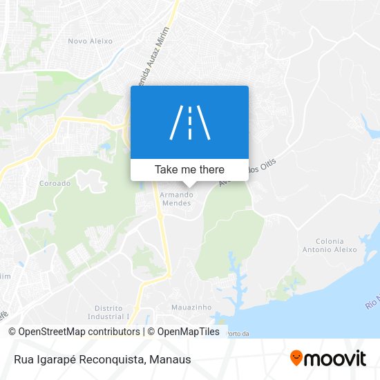 Rua Igarapé Reconquista map