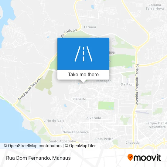 Rua Dom Fernando map