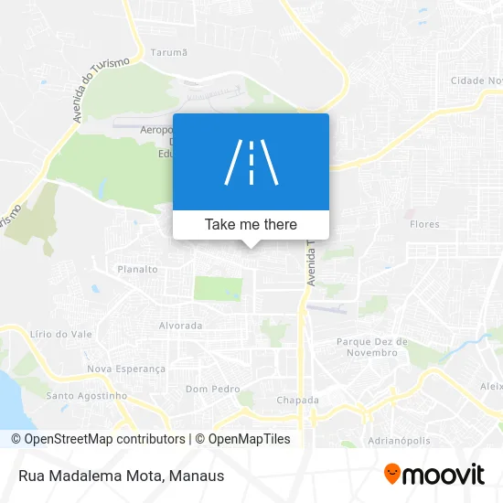 Rua Madalema Mota map