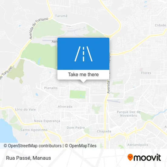 Rua Passé map