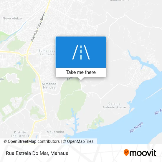Rua Estrela Do Mar map