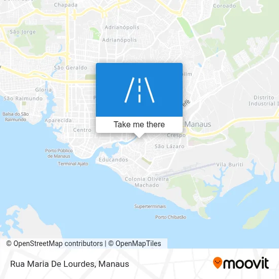 Rua Maria De Lourdes map