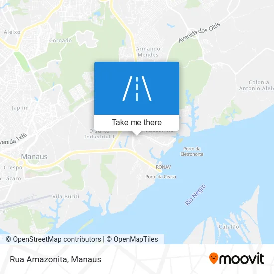 Rua Amazonita map