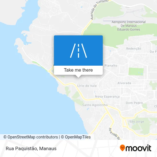Rua Paquistão map