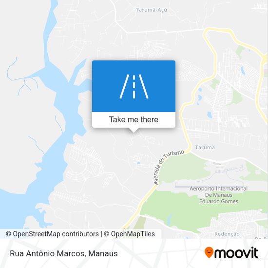 Rua Antônio Marcos map