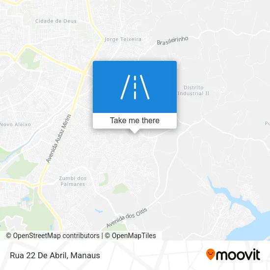 Rua 22 De Abril map