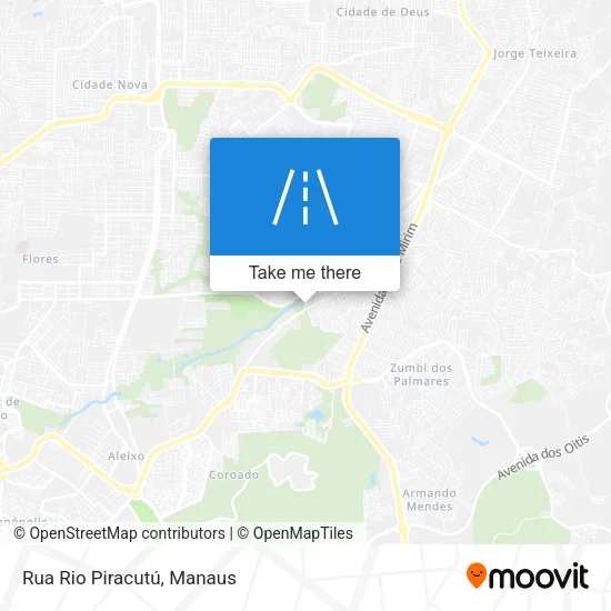 Rua Rio Piracutú map