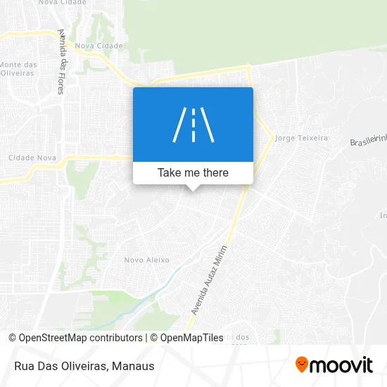 Rua Das Oliveiras map