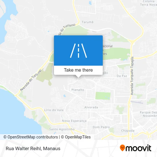 Rua Walter Reihl map