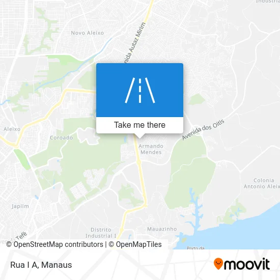 Rua I A map
