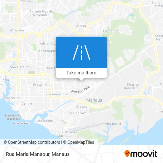 Rua Maria Mansour map