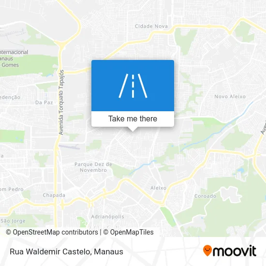 Rua Waldemir Castelo map