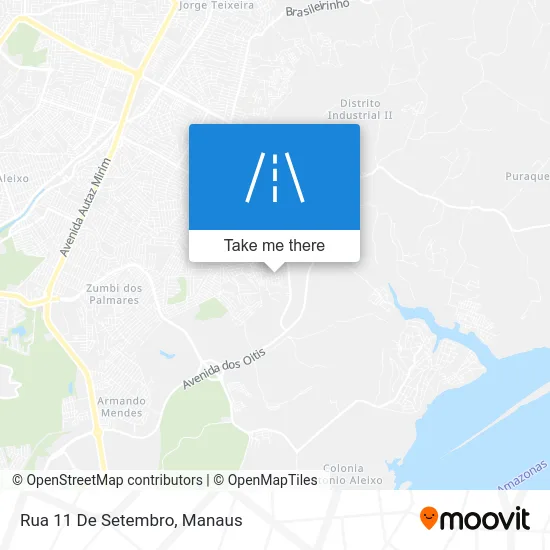 Rua 11 De Setembro map