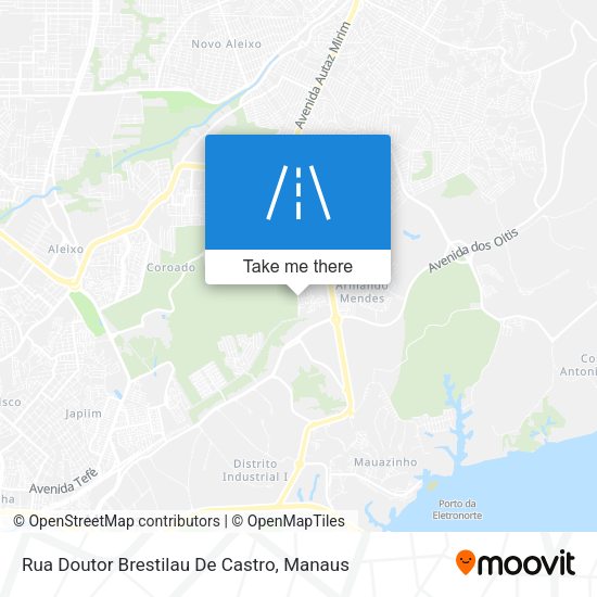 Rua Doutor Brestilau De Castro map