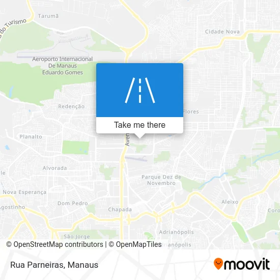 Rua Parneiras map