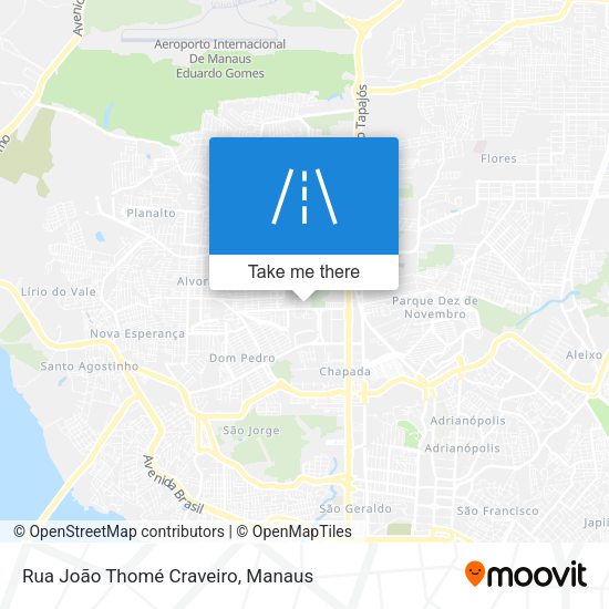 Rua João Thomé Craveiro map