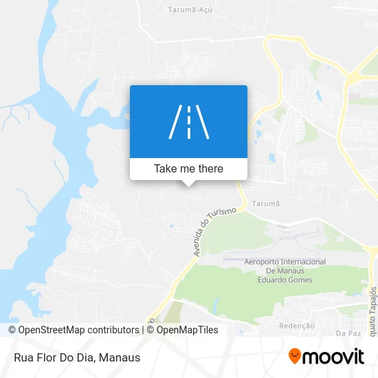 Rua Flor Do Dia map