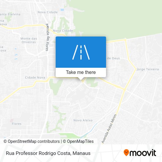 Rua Professor Rodrigo Costa map