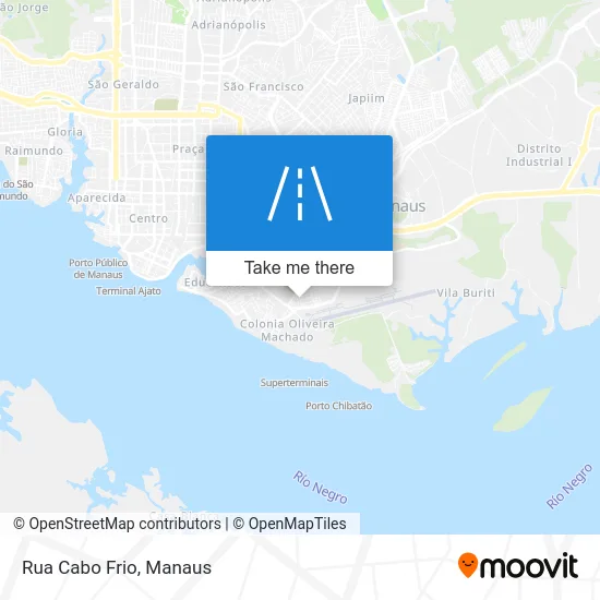 Rua Cabo Frio map