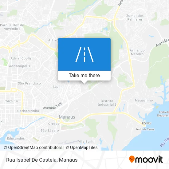 Rua Isabel De Castela map