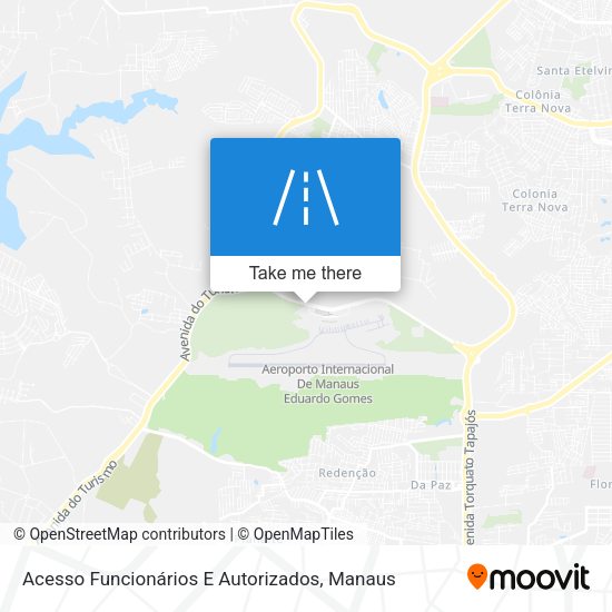 Acesso Funcionários E Autorizados map