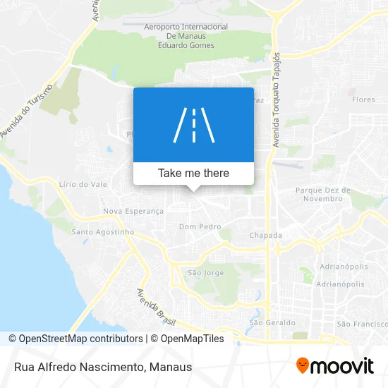 Rua Alfredo Nascimento map